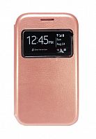 Купить Чехол-книжка для Samsung J105 J1 mini BUSINESS ONE WINDOW розовое золото оптом, в розницу в ОРЦ Компаньон