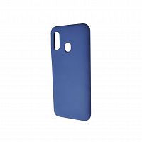 Купить Чехол-накладка для Samsung A405F A40 SILICONE CASE NL OP темно-синий (8), Ограниченно годен оптом, в розницу в ОРЦ Компаньон