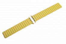 Купить Ремешок для Apple Watch Silicone Magnetic Loop 38/40/41mm желтый оптом, в розницу в ОРЦ Компаньон