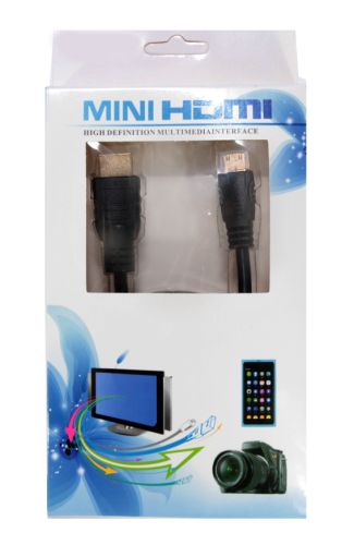 Кабель HDMI(A)-mini HDMI(D) 1,4V 1,5м оптом, в розницу Центр Компаньон фото 2