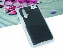 Чехол-накладка для HUAWEI Honor 20 SILICONE CASE черный (3)																														 - фото