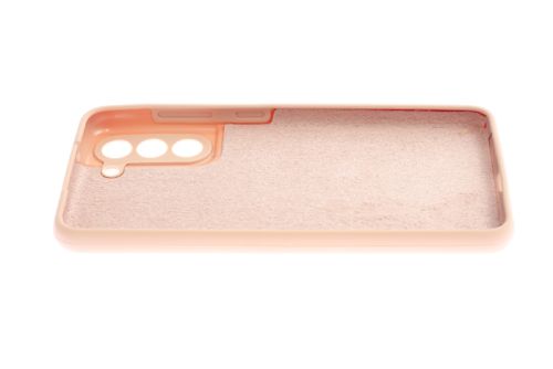 Чехол-накладка для Samsung G9900F S21 FE SILICONE CASE NL OP закрытый светло-розовый (18) оптом, в розницу Центр Компаньон фото 4