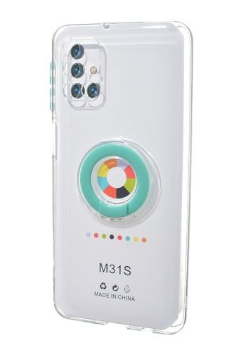 Чехол-накладка для Samsung M317F M31S NEW RING TPU бирюзовый оптом, в розницу Центр Компаньон фото 4