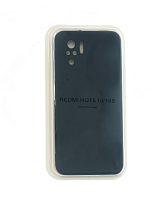 Купить Чехол-накладка для XIAOMI Redmi Note 10 VEGLAS SILICONE CASE закрытый черный (3) оптом, в розницу в ОРЦ Компаньон