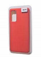 Чехол-накладка для Samsung G780F S20 FE VEGLAS SILICONE CASE закрытый красный (1) - фото