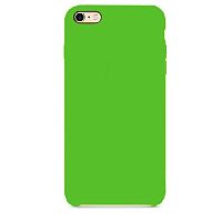 Чехол-накладка для iPhone 6/6S Plus SILICONE CASE ярко-зеленый (31) - фото