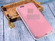 Купить Чехол-накладка для iPhone 6/6S Plus  SILICONE CASE закрытый розовый (6) оптом, в розницу в ОРЦ Компаньон