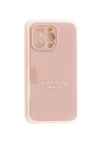 Купить Чехол-накладка для iPhone 15 Pro Max VEGLAS SILICONE CASE NL Защита камеры светло-розовый (19) оптом, в розницу в ОРЦ Компаньон