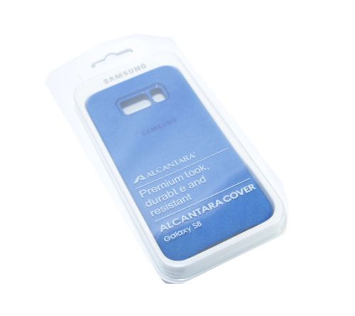 Чехол-накладка для Samsung G950H S8 ALCANTARA CASE синий оптом, в розницу Центр Компаньон фото 3