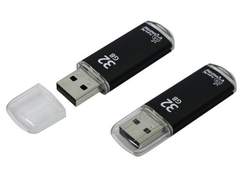 USB флэш карта 32 Gb USB 2.0 Smart Buy V-Cut черный оптом, в розницу Центр Компаньон фото 2