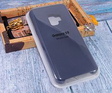 Чехол-накладка для Samsung G960F S9 SILICONE CASE темно-синий - фото