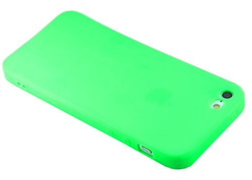 Чехол-накладка для iPhone 5G/5S FASHION TPU матовый б/отв зеленый оптом, в розницу Центр Компаньон фото 3
