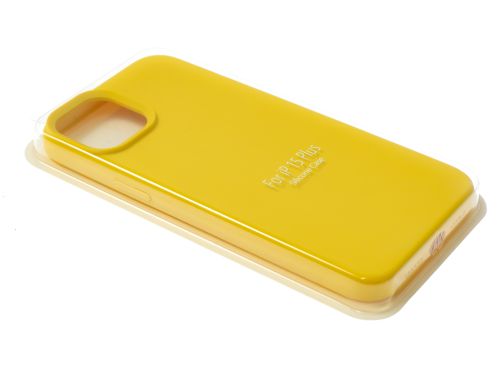 Чехол-накладка для iPhone 15 Plus SILICONE CASE закрытый желтый (4) оптом, в розницу Центр Компаньон фото 2