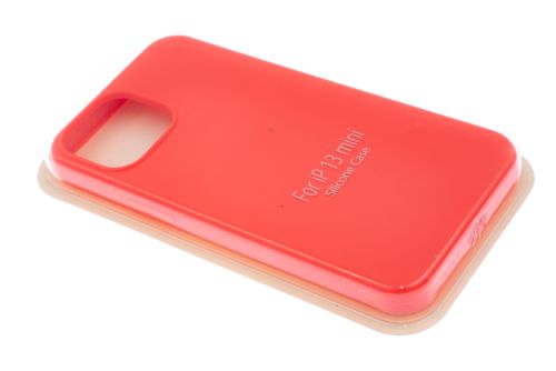 Чехол-накладка для iPhone 13 Mini VEGLAS SILICONE CASE NL закрытый ярко-розовый (29) оптом, в розницу Центр Компаньон фото 2