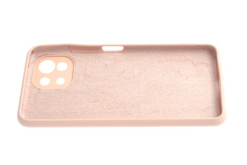 Чехол-накладка для XIAOMI Mi 11 Lite SILICONE CASE NL OP закрытый светло-розовый (18) оптом, в розницу Центр Компаньон фото 3