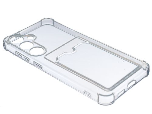 Чехол-накладка для Samsung S926B S24 Plus VEGLAS Air Pocket прозрачный оптом, в розницу Центр Компаньон фото 2
