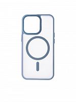 Чехол-накладка для iPhone 13 Pro VEGLAS Fog Magnetic синий - фото
