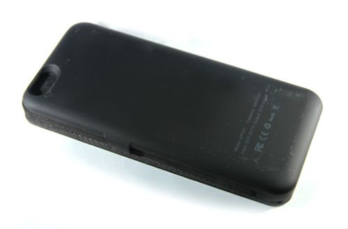 Внешний АКБ чехол-книжка для iPhone 6 (4.7) HOCO 3000mAh черный оптом, в розницу Центр Компаньон фото 3