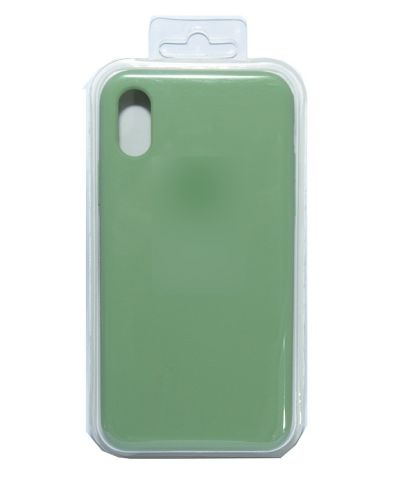 Чехол-накладка для iPhone X/XS SILICONE CASE оливковый (1) оптом, в розницу Центр Компаньон фото 2
