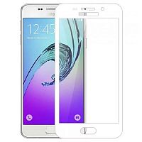 Защитное стекло для Samsung G532F J2 Prime FULL FLAT пакет белый - фото
