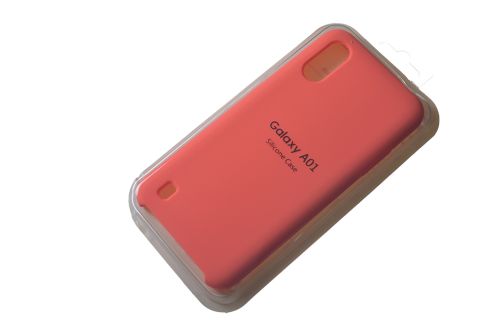 Чехол-накладка для Samsung A015F A01 SILICONE CASE ярко-розовый (12) оптом, в розницу Центр Компаньон фото 2