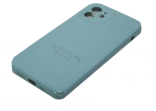 Чехол-накладка для iPhone 12 VEGLAS SILICONE CASE Защита камеры бирюзовый (21) - оптовая продажа фото 2 Чехол-накладка для iPhone 12 VEGLAS SILICONE CASE Защита камеры бирюзовый (21) - фото фото 2