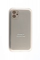 Купить Чехол-накладка для iPhone 11 SILICONE CASE Защита камеры кремовый (11) оптом, в розницу в ОРЦ Компаньон