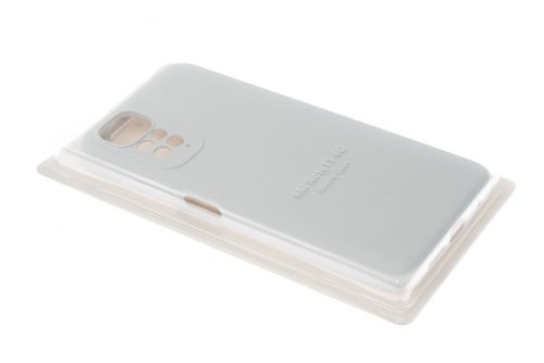 Чехол-накладка для XIAOMI Redmi Note 11 SILICONE CASE закрытый белый (9) - фото фото 2