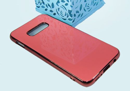 Чехол-накладка для Samsung G970 S10 E ELECTROPLATED TPU+PET коралловый оптом, в розницу Центр Компаньон фото 3