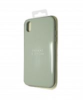 Купить Чехол-накладка для iPhone XR SILICONE CASE закрытый светло-серый (26) оптом, в розницу в ОРЦ Компаньон