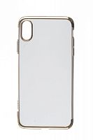 Купить Чехол-накладка для iPhone XS Max ELECTROPLATED TPU DOKA золото оптом, в розницу в ОРЦ Компаньон