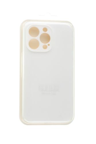 Чехол-накладка для iPhone 13 Pro SILICONE CASE Защита камеры белый (9) оптом, в розницу Центр Компаньон