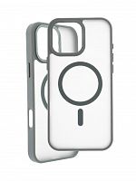 Чехол-накладка для iPhone 16 Pro Max VEGLAS Fog Magnetic серый - фото