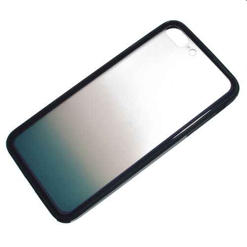 Чехол-накладка для iPhone 7/8 Plus GRADIENT TPU+Glass черный  оптом, в розницу Центр Компаньон фото 2