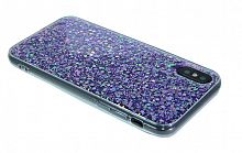 Купить Чехол-накладка для iPhone XS Max DROP STAR TPU фиолетовый оптом, в розницу в ОРЦ Компаньон