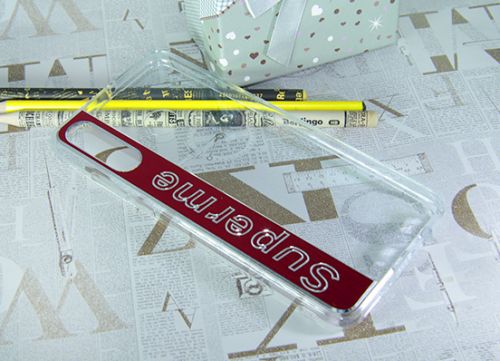 Чехол-накладка для HUAWEI P30 Lite SUPERME TPU красный оптом, в розницу Центр Компаньон фото 3