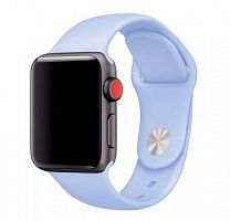 Купить Ремешок для Apple Watch Sport 38/40/41mm Короткий сиренево-голубой (5) оптом, в розницу в ОРЦ Компаньон