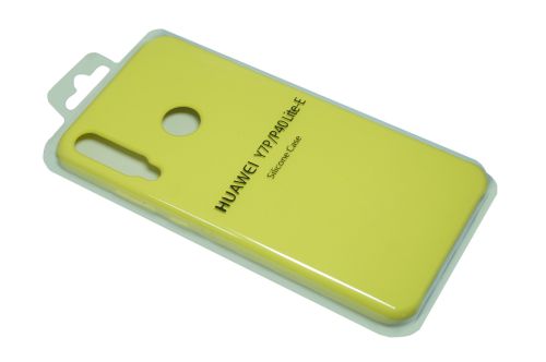 Чехол-накладка для HUAWEI P40 Lite E/Honor 9C SILICONE CASE желтый (20)																			 оптом, в розницу Центр Компаньон фото 2