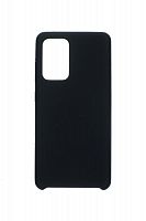 Чехол-накладка для Samsung A525F A52 SILICONE CASE OP черный (3) - фото
