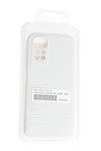 Чехол-накладка для XIAOMI Redmi Note 11 SILICONE CASE NL OP закрытый белый (9) оптом, в розницу Центр Компаньон фото 4