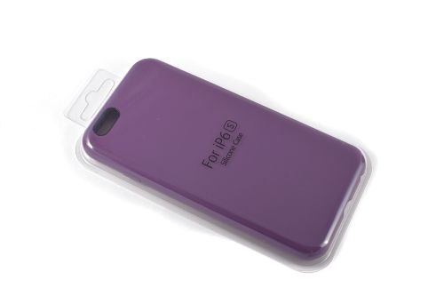 Чехол-накладка для iPhone 6/6S VEGLAS SILICONE CASE NL закрытый фиолетовый (45) оптом, в розницу Центр Компаньон фото 2