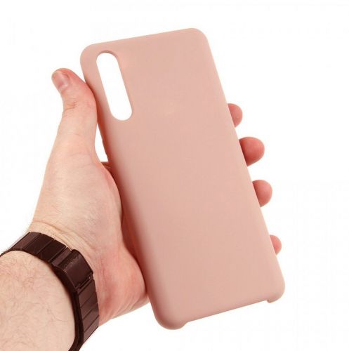 Чехол-накладка для Samsung A505F A50 SILICONE CASE закрытый светло-розовый (18) - оптовая продажа фото 2 Чехол-накладка для Samsung A505F A50 SILICONE CASE закрытый светло-розовый (18) - фото фото 2