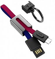 Купить Кабель USB-Micro USB HOCO U36 Mascot 1.2м красно-синий оптом, в розницу в ОРЦ Компаньон