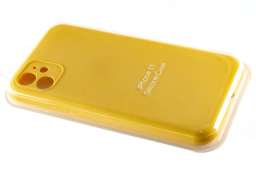 Чехол-накладка для iPhone 11 SILICONE CASE Защита камеры желтый (4) оптом, в розницу Центр Компаньон фото 2
