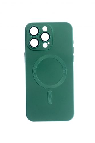 Чехол-накладка для iPhone 15 Pro Max VEGLAS Lens Magnetic зеленый оптом, в розницу Центр Компаньон