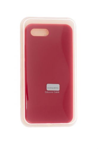 Чехол-накладка для HUAWEI Honor 10 VEGLAS SILICONE CASE закрытый красный (1) оптом, в розницу Центр Компаньон