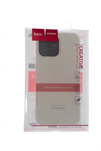 Чехол-накладка для iPhone 14 Pro Max HOCO LIGHT TPU черный оптом, в розницу Центр Компаньон фото 3