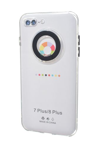 Чехол-накладка для iPhone 7/8 Plus NEW RING TPU черный оптом, в розницу Центр Компаньон фото 2