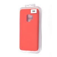 Купить Чехол-накладка для Samsung G960F S9 SILICONE CASE NL закрытый красный (1) оптом, в розницу в ОРЦ Компаньон