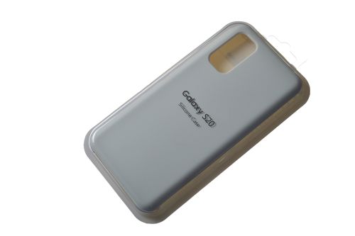 Чехол-накладка для Samsung G980F S20 SILICONE CASE белый (9) оптом, в розницу Центр Компаньон фото 2
